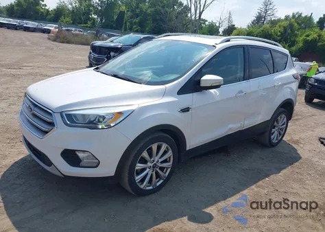2017 Ford Escape Titanium from USA, damaged, VIN 1FMCU0JD6HUA79709